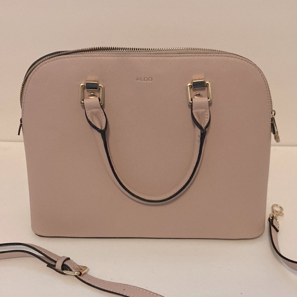 Aldo handbag dusty pink